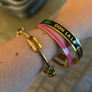 Kate spade bangles (3)